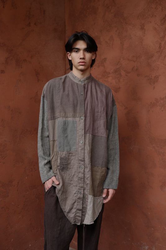 ORIGINS ĀKE SHIRT - BROWN