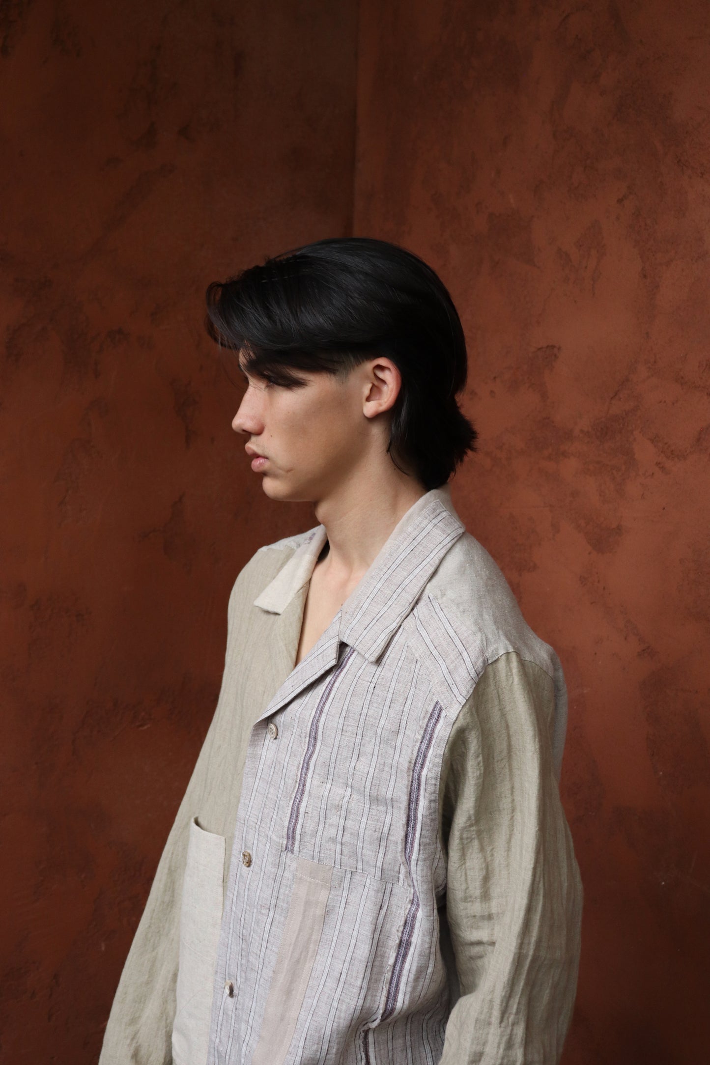 ORIGINS AKORANGA SHIRT - LIGHT STRIPE