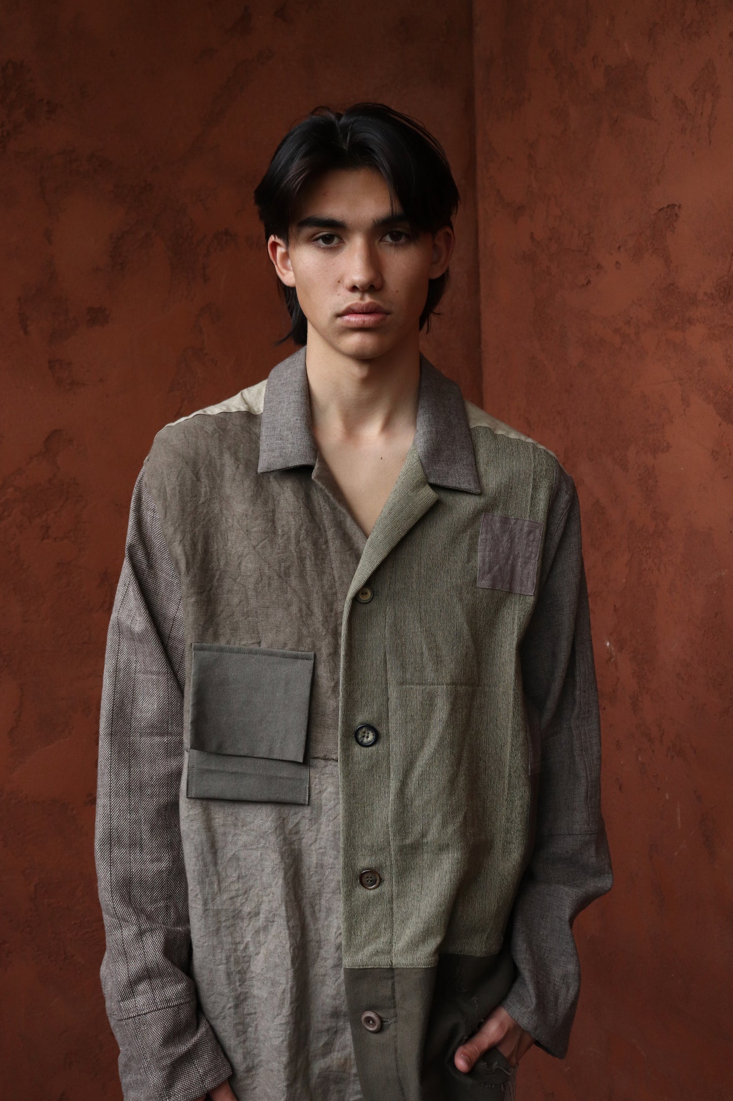 ORIGINS AKORANGA SHIRT - GREY