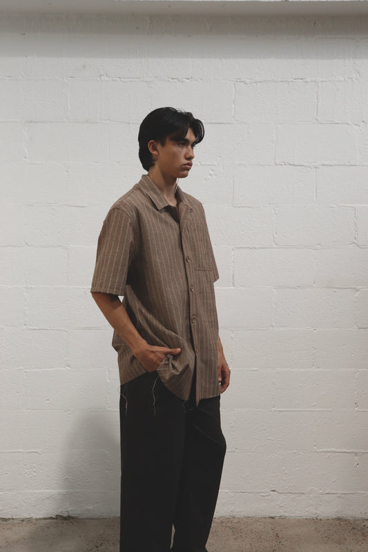 HIKOI SHORTSLEEVE SHIRT - COAST