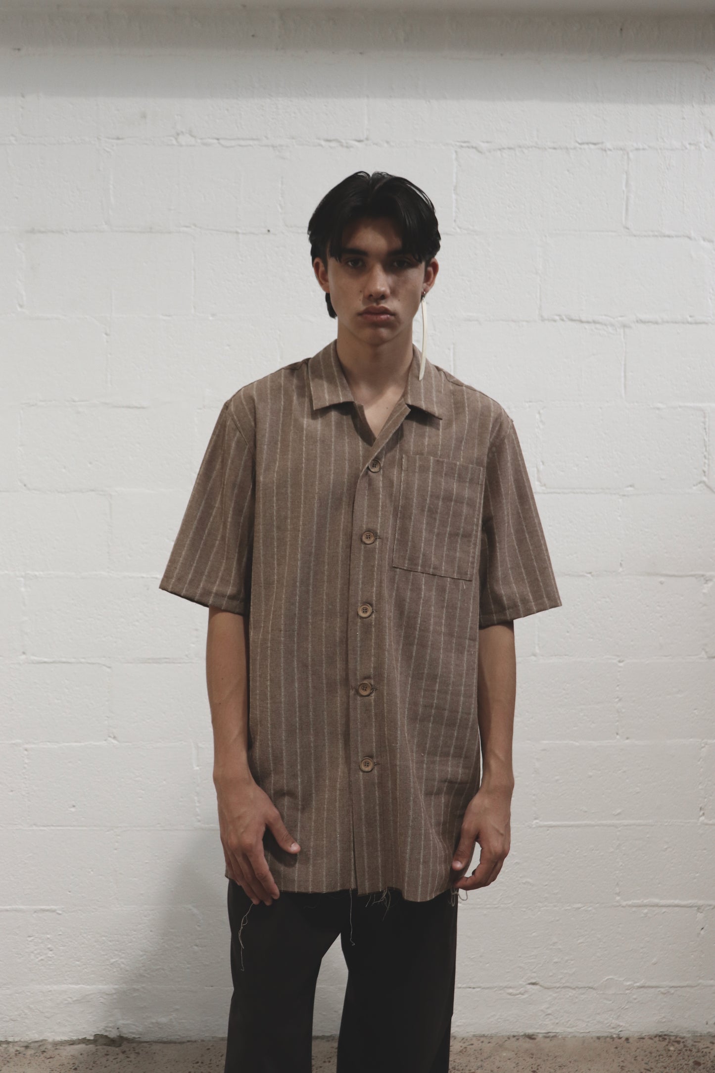 HIKOI SHORTSLEEVE SHIRT - COAST
