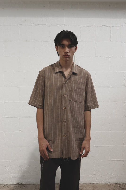 HIKOI SHORTSLEEVE SHIRT - COAST
